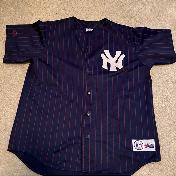 90s Majestic Yankees Jersey - Picture 1 of 6